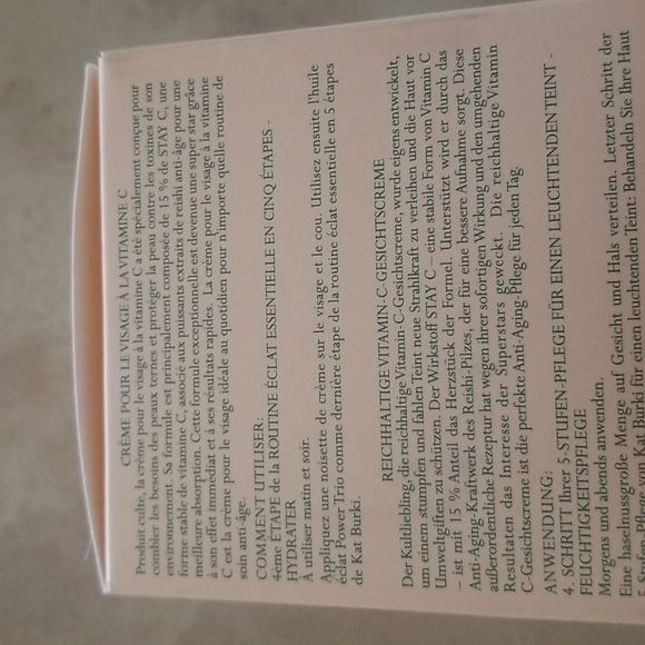 Kat Burki Vitamin C Face Cream - Picture 4 of 4